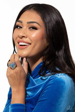 Load image into Gallery viewer, Paparazzi Bejeweled Beau - Blue Ring
