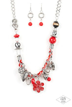 Load image into Gallery viewer, Paparazzi Charmed, I Am Sure - Red Necklace