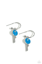 Load image into Gallery viewer, Paparazzi Key Performance - Blue Earrings
