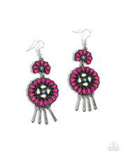 Load image into Gallery viewer, Paparazzi Watch The Sunset - Pink Earrings