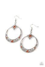 Load image into Gallery viewer, Paparazzi Royal Resort - Orange Earrings