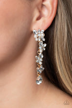 Load image into Gallery viewer, Paparazzi LIGHT At The Opera - Gold Earrings