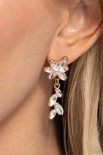 Load image into Gallery viewer, Paparazzi Goddess Grove - Gold Earrings