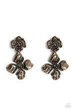 Load image into Gallery viewer, Paparazzi Gilded Grace - Brass Earrings