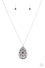 Load image into Gallery viewer, Paparazzi I Am Queen - Purple Necklace