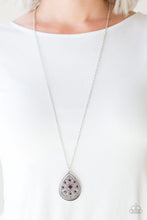 Load image into Gallery viewer, Paparazzi I Am Queen - Purple Necklace