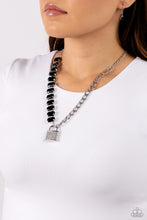 Load image into Gallery viewer, Paparazzi Lock And Roll - Black Necklace