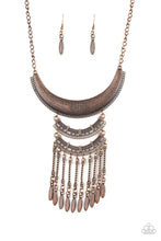 Load image into Gallery viewer, Paparazzi Eastern Empress - Copper Necklace