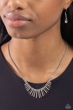 Load image into Gallery viewer, Paparazzi FLARE To Be Different - White Necklace
