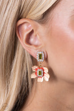 Load image into Gallery viewer, Paparazzi Colorful Clippings - Green Earrings