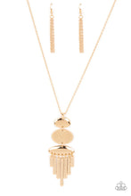 Load image into Gallery viewer, Paparazzi After The Artifact - Gold Necklace