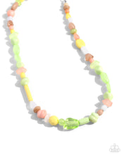 Load image into Gallery viewer, Paparazzi Colored Can Can - Green Necklace