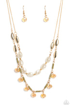 Load image into Gallery viewer, Paparazzi Sheen Season - Gold Necklace