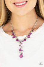 Load image into Gallery viewer, Paparazzi Crystal Couture - Purple Necklace