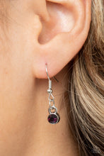 Load image into Gallery viewer, Paparazzi Wintry Wreath - Purple Necklace