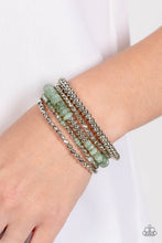 Load image into Gallery viewer, Paparazzi Pristine Pixie Dust - Green Bracelet