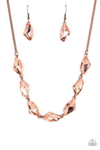 Load image into Gallery viewer, Paparazzi Raw Rapture - Copper Necklace