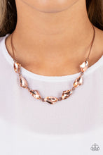 Load image into Gallery viewer, Paparazzi Raw Rapture - Copper Necklace