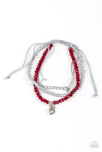Load image into Gallery viewer, Paparazzi Reckless Romance - Red Bracelet
