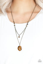 Load image into Gallery viewer, Paparazzi Time To Hit The ROAM - Brass Necklace