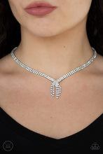 Load image into Gallery viewer, Paparazzi Ante Up - White Necklace