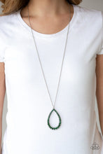 Load image into Gallery viewer, Paparazzi Big Ticket Twinkle - Green Necklace