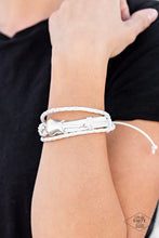 Load image into Gallery viewer, Paparazzi Lead Guitar - White Bracelet