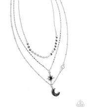Load image into Gallery viewer, Paparazzi Cosmic Clinch - Black Necklace