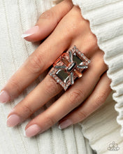 Load image into Gallery viewer, Paparazzi Exaggerated Edge - Copper Ring