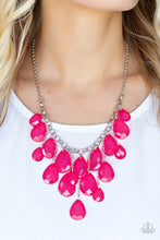 Load image into Gallery viewer, Paparazzi Front Row Flamboyance - Pink Necklace