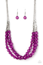 Load image into Gallery viewer, Paparazzi Pacific Picnic - Purple Necklace