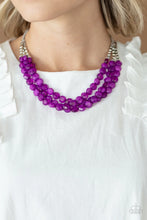 Load image into Gallery viewer, Paparazzi Pacific Picnic - Purple Necklace