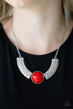 Load image into Gallery viewer, Paparazzi Egyptian Spell - Red Necklace