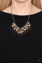 Load image into Gallery viewer, Paparazzi Ballroom Bliss - Brown Necklace