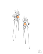 Load image into Gallery viewer, Paparazzi Pearl Panorama - Orange Earrings