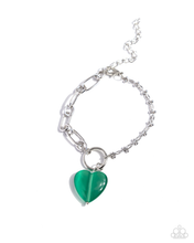 Load image into Gallery viewer, Paparazzi Definition of HEART / HEART Restoration - Green Set