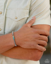 Load image into Gallery viewer, Paparazzi Marbled Mecca - Blue Bracelet