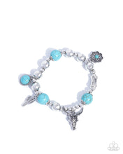 Load image into Gallery viewer, Paparazzi Western Welcome - Blue Bracelet