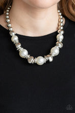 Load image into Gallery viewer, Paparazzi Hollywood Haute Spot - White Necklace