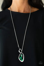 Load image into Gallery viewer, Paparazzi Optical Opulence - Green Necklace