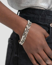 Load image into Gallery viewer, Paparazzi Serendipitous Strands - Silver Bracelet