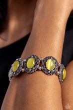 Load image into Gallery viewer, Vintage Vault - yellow - Paparazzi bracelet