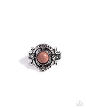 Load image into Gallery viewer, Paparazzi "A STAMPED Out Performance" Brown Ring Paparazzi Jewelry