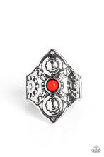Load image into Gallery viewer, Paparazzi "Crafted Couture" Red Ring Paparazzi Jewelry