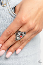 Load image into Gallery viewer, Paparazzi "Crafted Couture" Red Ring Paparazzi Jewelry