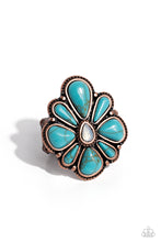 Load image into Gallery viewer, Paparazzi "Floral Folklore" Copper Ring Paparazzi Jewelry