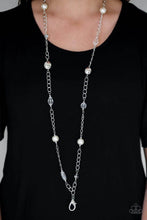 Load image into Gallery viewer, Only For Special Occasions - White Lanyard-Paparazzi - The Sassy Sparkle