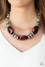 Load image into Gallery viewer, Paparazzi Colorfully Confident - Red Necklace