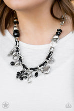 Load image into Gallery viewer, Paparazzi Charmed, I Am Sure - Black Necklace