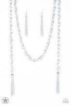Load image into Gallery viewer, Paparazzi SCARFed for Attention - Silver Necklace
